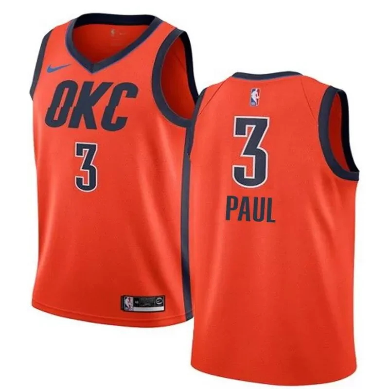 Oklahoma City Thunder #3 Chris Paul Basketball jersey